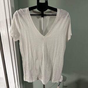 J. Crew V Neck Short Sleeve Shirt